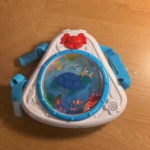 Baby Einstein sea dreams crib soother Neptune turtle lights musical triangle